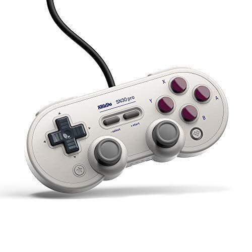 8bitdo Sn30 Pro Usbゲームパッド有線ゲームコントローラ用 Windows Steam ラズベリーパイ 任天堂switch 素晴らしい価格