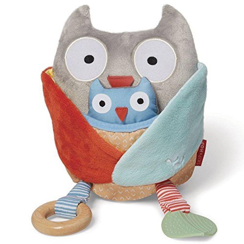 レビューで送料無料 Skiphop ベビーカー用おもちゃ ツリートップフレンズ アクティビティトイ パステルグレー Tysh 50 Off Turningheadskennel Com