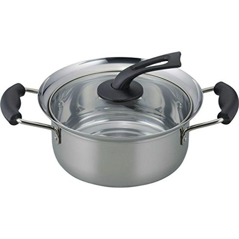 評判 和平フレイズ 両手鍋 煮物 茹で物 コボレーズ cm ふきこぼれにくい Ih対応 スタンド式ガラス蓋 Kr 7864 Discoversvg Com