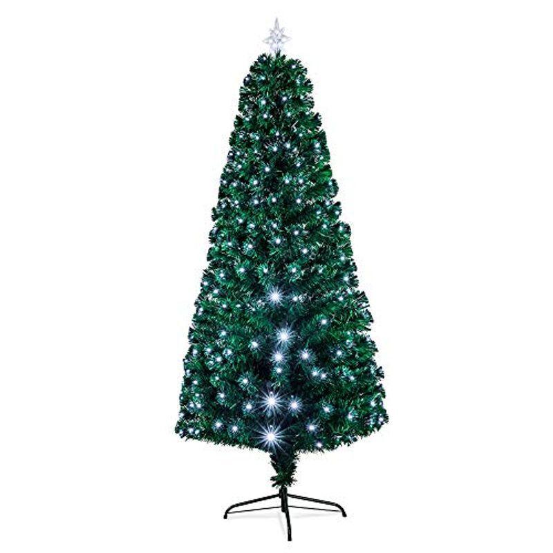 人気のファッションブランド 3個の ガット張り済み クリスマスツリー 人工ホリデー プレミアムスプルース クリスマスツリー7フィート アップグレード Woohaha インテリア雑貨