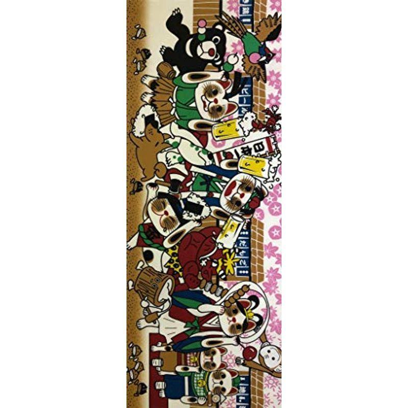 ヤギセイ 手ぬぐい 昔話 福招き猫 捺染てぬぐい プリント手拭 日本製 縁起物 花見 昔ばなし 絵本 言い伝え 童話 桃太郎 Moe Web店 通販 Yahoo ショッピング