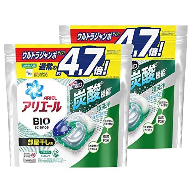 まとめ買い アリエール ジェルボール4d 炭酸機能でハジける洗浄力 部屋干し用 部屋干しでも爽やかな香り 詰め替え ウルトラジャンボ 約4 Moe Web店 通販 Yahoo ショッピング