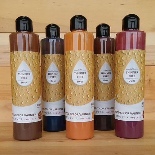 水性ウレタンニス【クリヤー：つやありタイプ】250ml　屋内木製品専用塗料　（水性塗料） | ブランド登録なし | 05