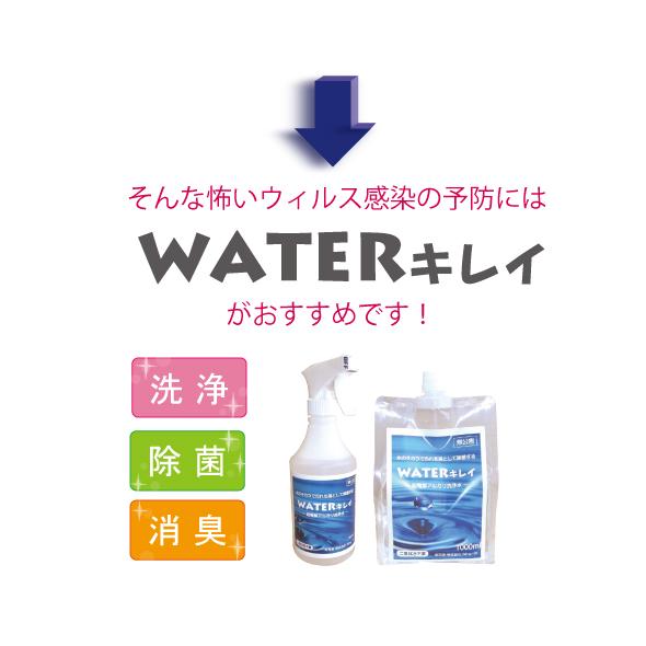 電解水 WATERキレイ 【 超電解アルカリ洗浄水 】 500ml トリガーボトル　（掃除/ウィルス対策） | ブランド登録なし | 11