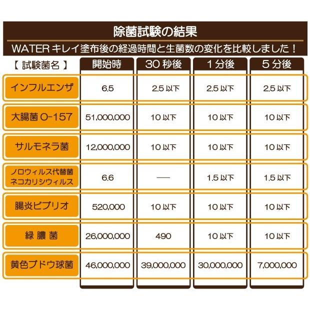 電解水 WATERキレイ 【 超電解アルカリ洗浄水 】 1000ml 詰め替えパウチ　（掃除/ウィルス対策） | ブランド登録なし | 09