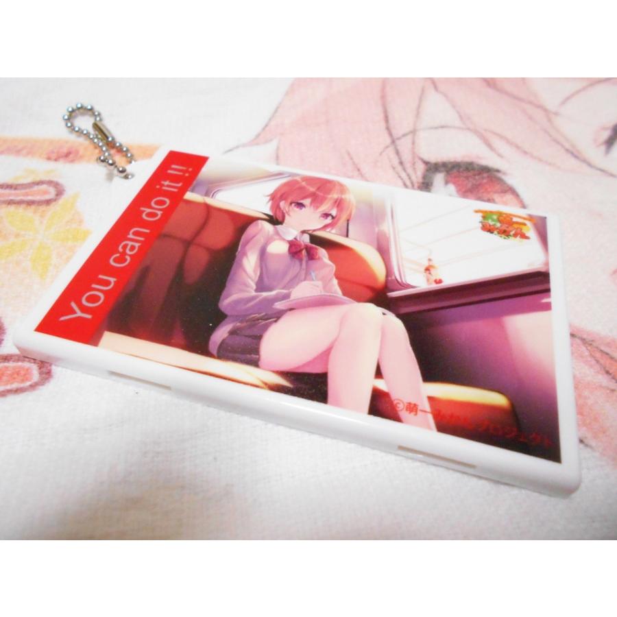 萌一みかんプロジェクト　ICカードケース【新堂夏海　You can do it】