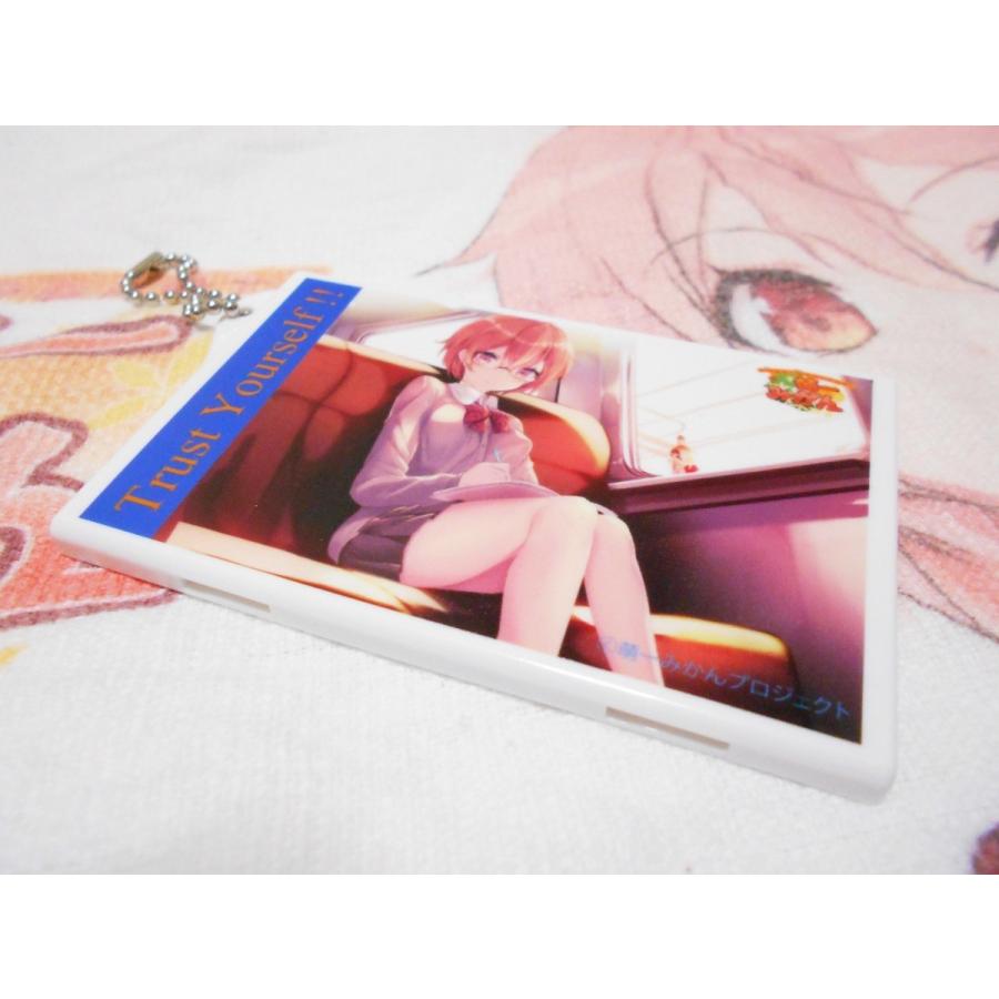 萌一みかんプロジェクト　ICカードケース【新堂夏海　Trust Yourself】