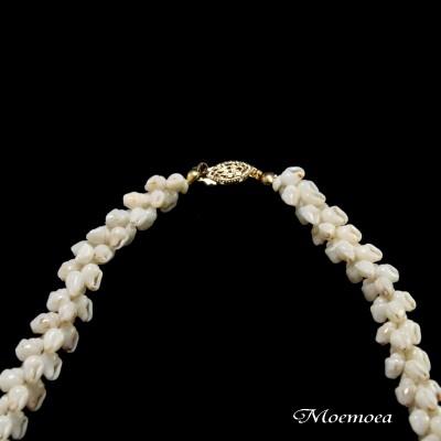 大人気 ハワイアンジュエリー ニイハウシェル サンライズシェル Lei Kipona (No.ns009) ネックレス レディース 女性 プレゼント 【EI1648657145】(58988円)