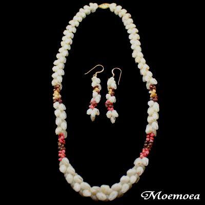 ハワイアンジュエリー ニイハウシェル サンライズシェル KIPONA LEI W 