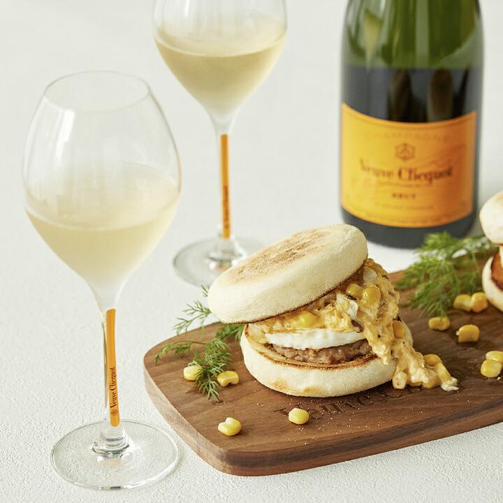 Veuve Clicquot 公式店限定ペアグラス2脚付 ヴーヴ・クリコ Veuve Clicquot 公式店限定ペアグラス2脚付 ヴーヴ・クリコ