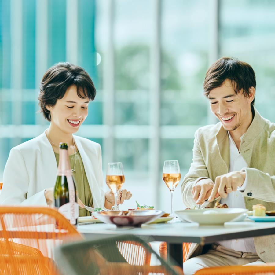 CHANDON シャンドン ロゼ ペアグラス付 スパークリング ロゼ 辛口