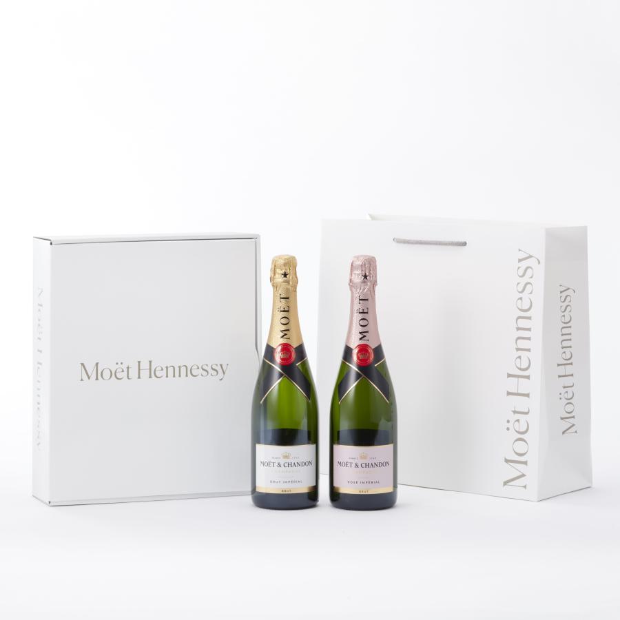 MOET＆CHANDON モエ・エ・シャンドン 正規公式店 紅白セット 限定