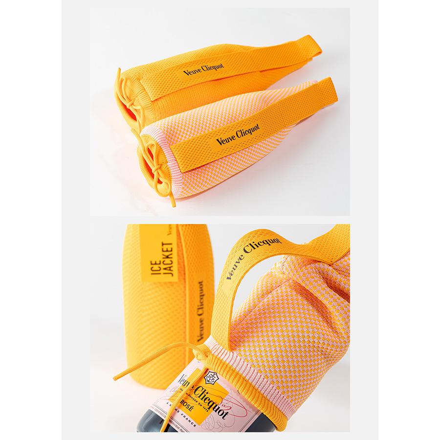 【カスタム可】ヴーヴ・クリコ 正規公式店 アイスジャケット 最大60分保冷可能 ローズーラベル 750ml | Veuve Clicquot | 11