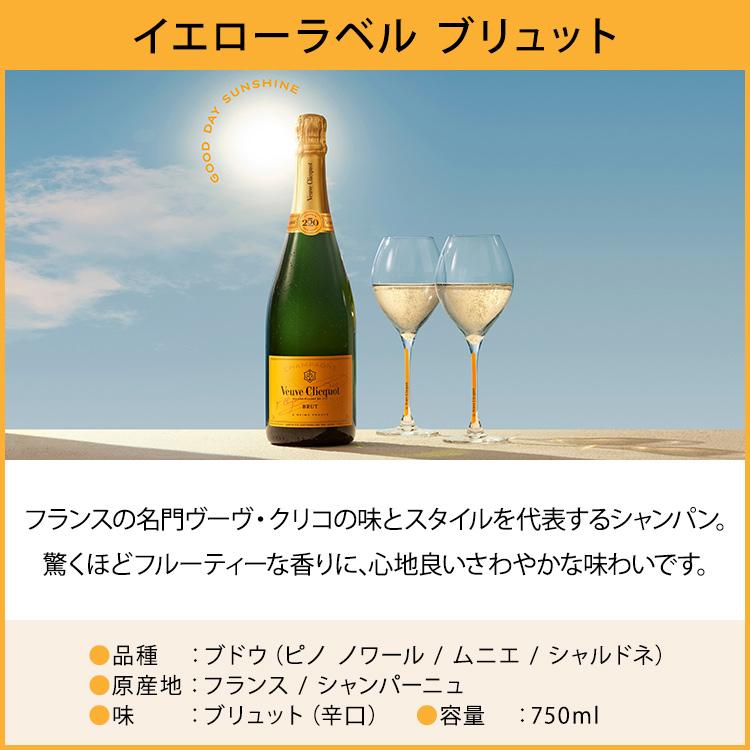 ヴーヴ・クリコ 正規公式店 イエローラベル ブリュット 250周年限定ボトル 750ml ギフトボックス入り ／ VEUVE CLICQUOT YELLOW LABEL BRUT GIFT BOX｜moet-hennessy-s1｜02