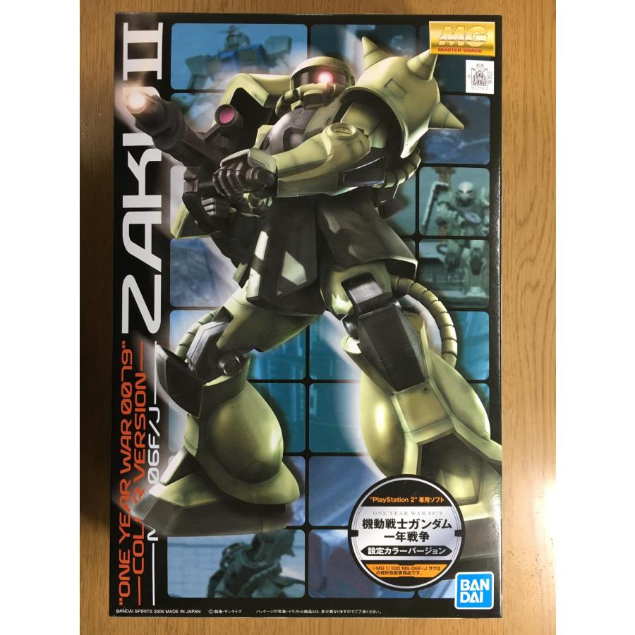 BANDAI（バンダイ） 1/100 MG MS-06F/J ザクII ONE YEAR WAR 0079設定