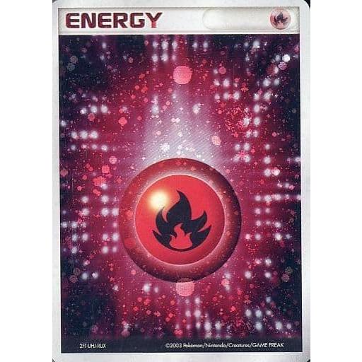 基本ほのおエネルギー [マグマVSアクア ふたつの野望] 2FT-UHU-RUX 傷