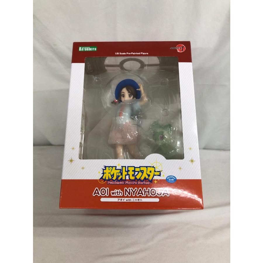 【未開封】アオイ with ニャオハ 色紙付き 未開封】ARTFX J アオイ with ニャオハ 1/8 PVC製塗装済み完成品