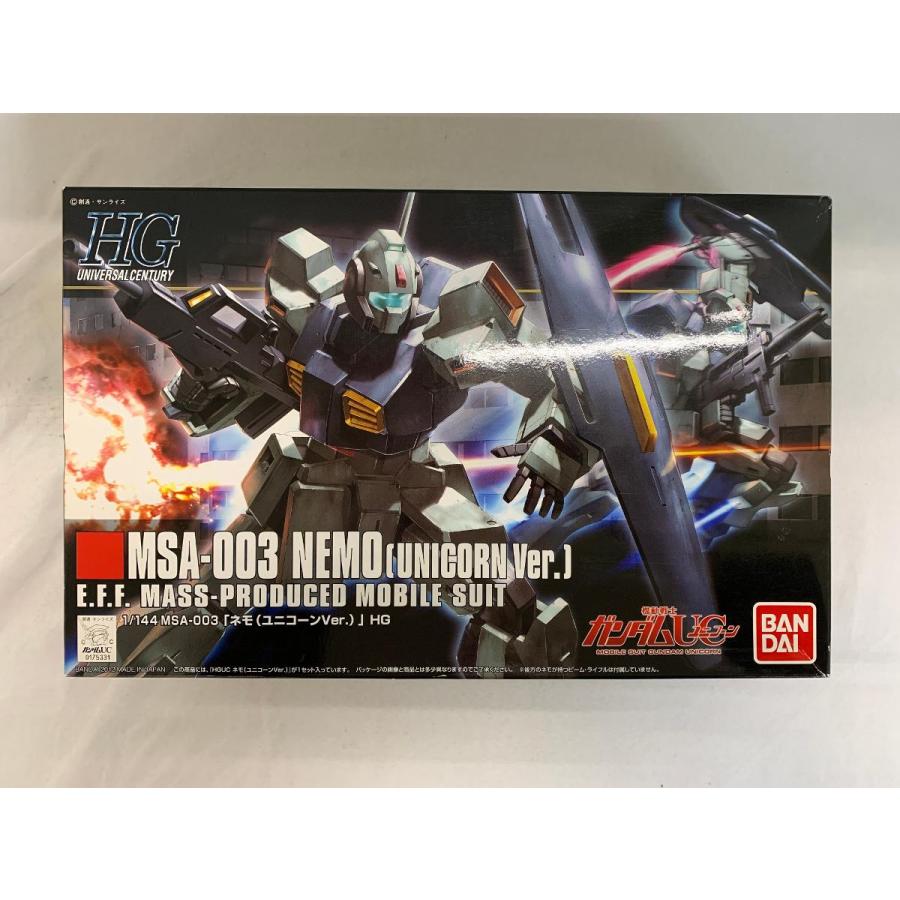 HG ユニコーンMS3機セット（リゼル＆アンクシャ＆ネモ） 未開封】HGUC 1/144 MSA-003 ネモ(ユニコーンVer.) (機動戦士ガンダム
