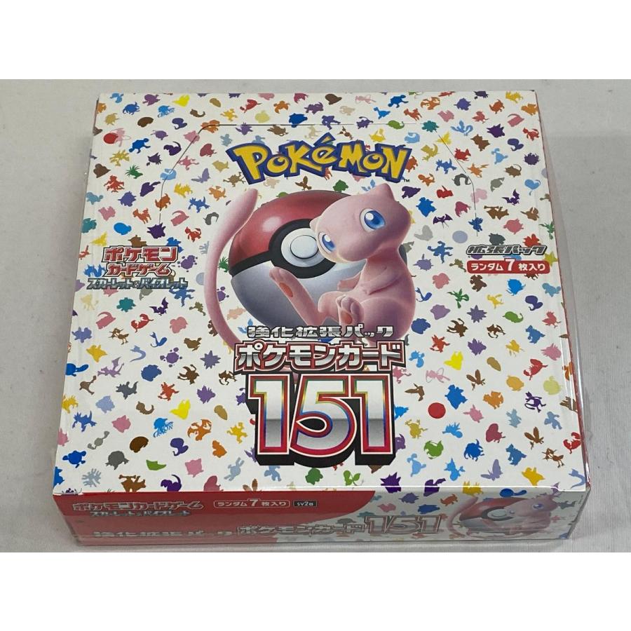 ポケモンカード151 強化拡張パック1BOX シュリンク付き（破れあり） ポケモンカード151 シュリンク付きBOX シュリンク破れあり