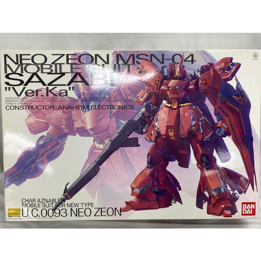 新品未開封品 MG 1/100 MSN-04 サザビーVer.ka 逆襲のシャア ♪【未開封】MG 1/100 MSN-04 サザビーVer.Ka (機動戦士ガンダム 逆襲