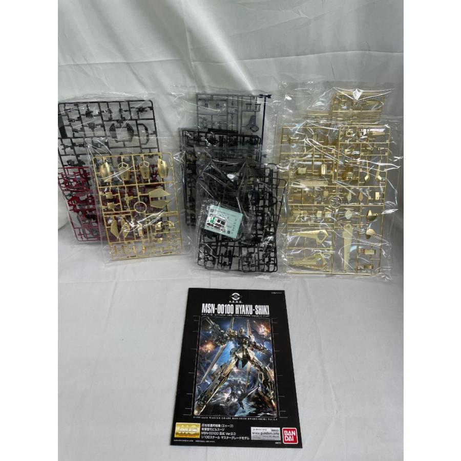 【未開封】MG 機動戦士Ζガンダム 百式 Ver.2.0 1/100スケール 色分け済みプラモデルの画像