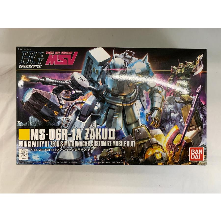 未開封】HGUC 1/144 MS-06R-1A シン・マツナガ専用ザクII (MSV
