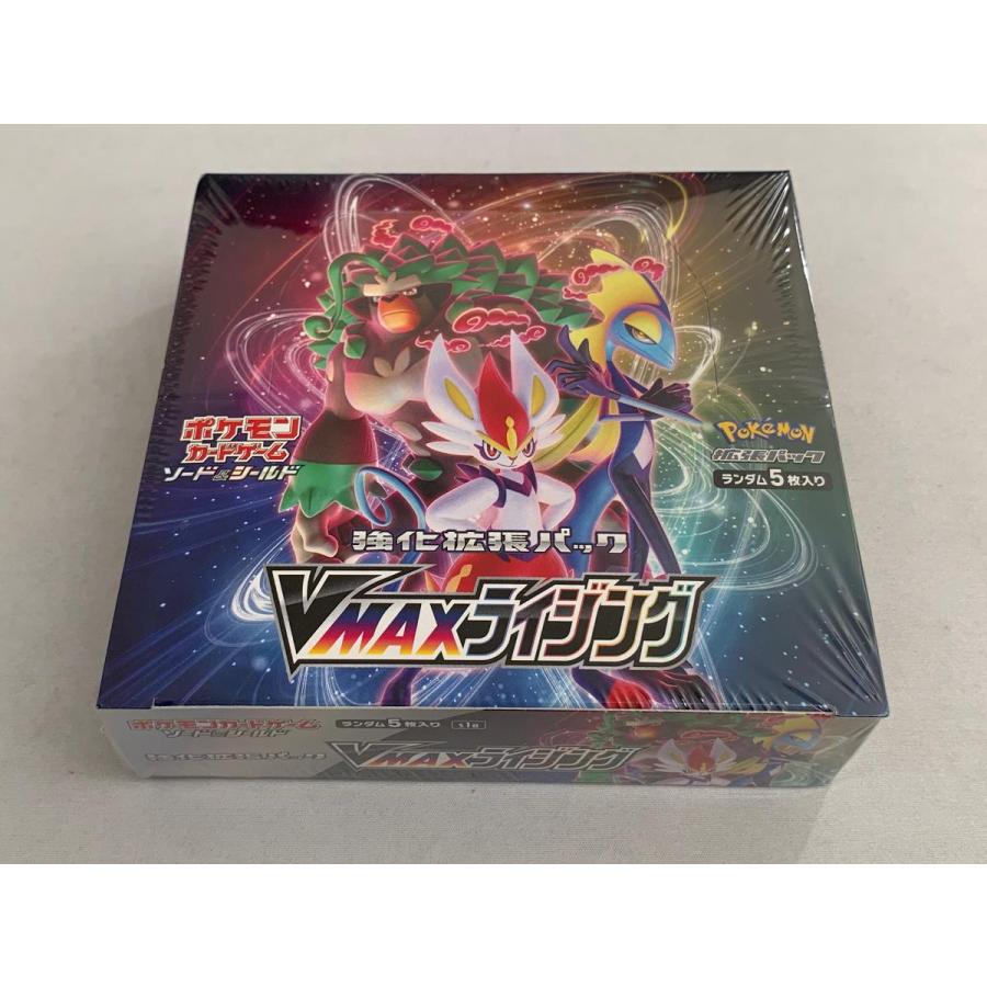 ポケモンカードゲーム VMAXライジング BOX 新品未開封 シュリンク付き絶版 ソード＆シールド 強化拡張パック VMAXライジング(シュリンク未開封BOX