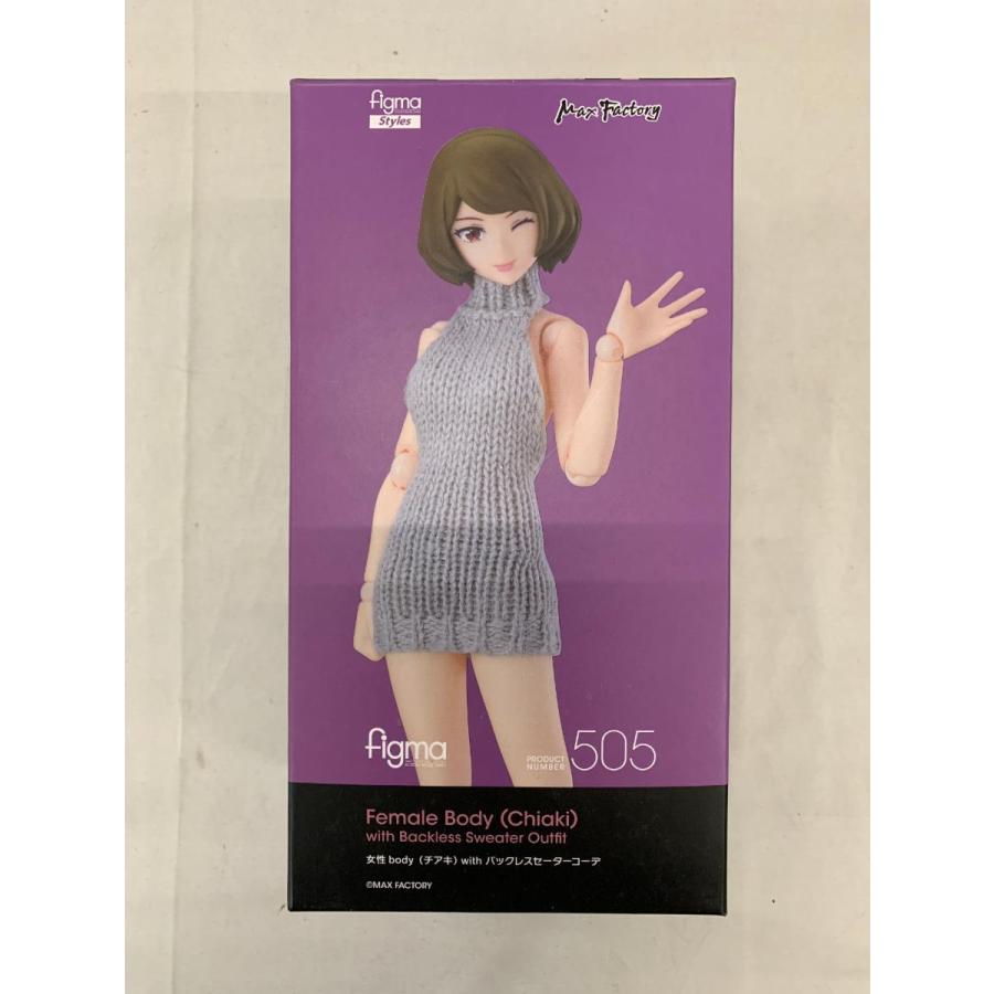 【未開封】[特典付き] figma 女性body チアキ バックレスセーター フィギュアレビュー】figma女性body(チアキ)withバックレスセーター