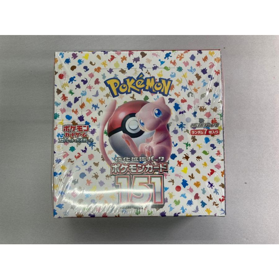 ポケモンカードゲーム 151 シュリンク付き未開封 即購入可 シュリンク未開封】ポケモンカードゲーム 151 BOX ポケモンカード