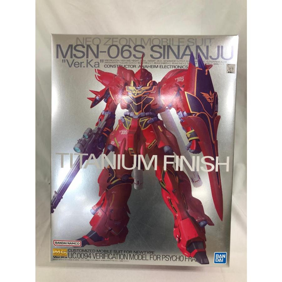 未開封】1/100 MG MSN-06S シナンジュ チタニウム : ネットオフ もえ  