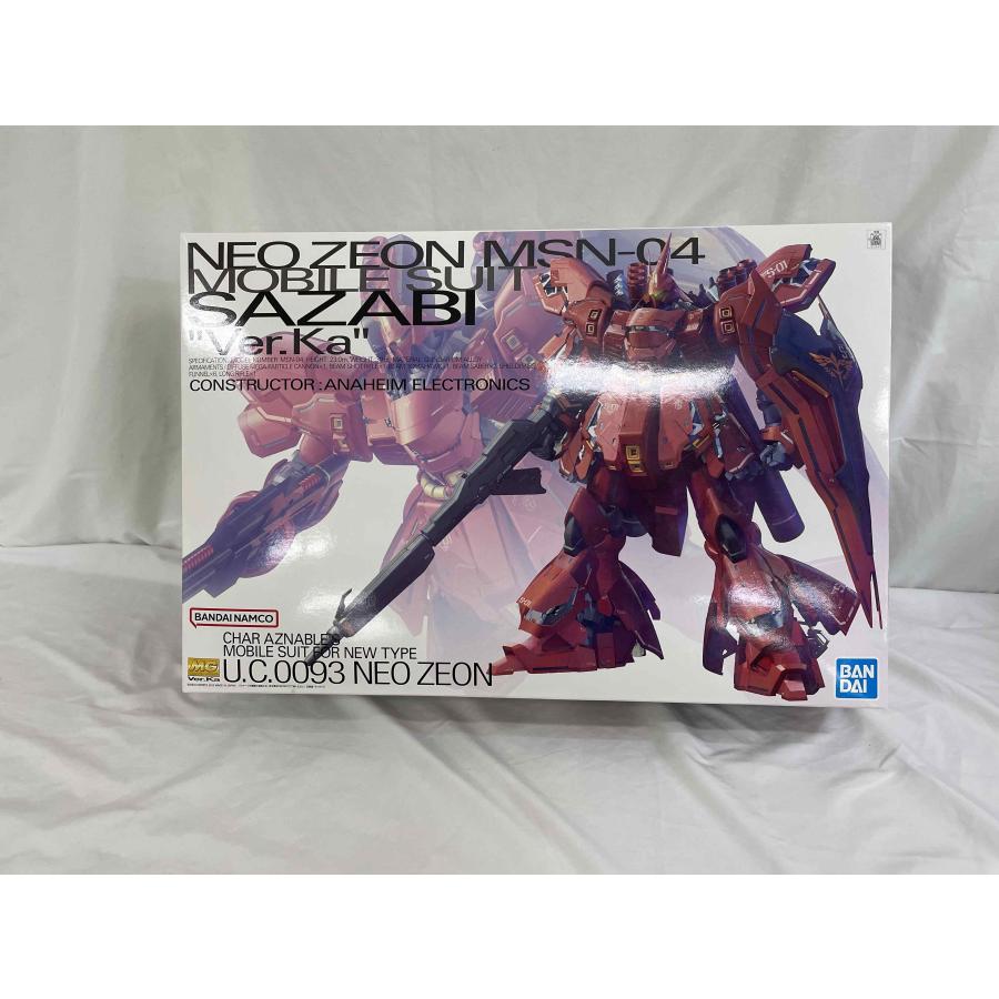 ♪【未開封】MG 1/100 MSN-04 サザビー Ver.Ka プラモデル□＊同梱不可 