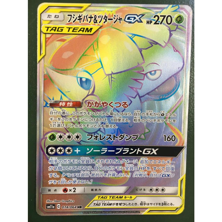 フシギバナ＆ツタージャGX HR [リミックスバウト] SM11a 074/064