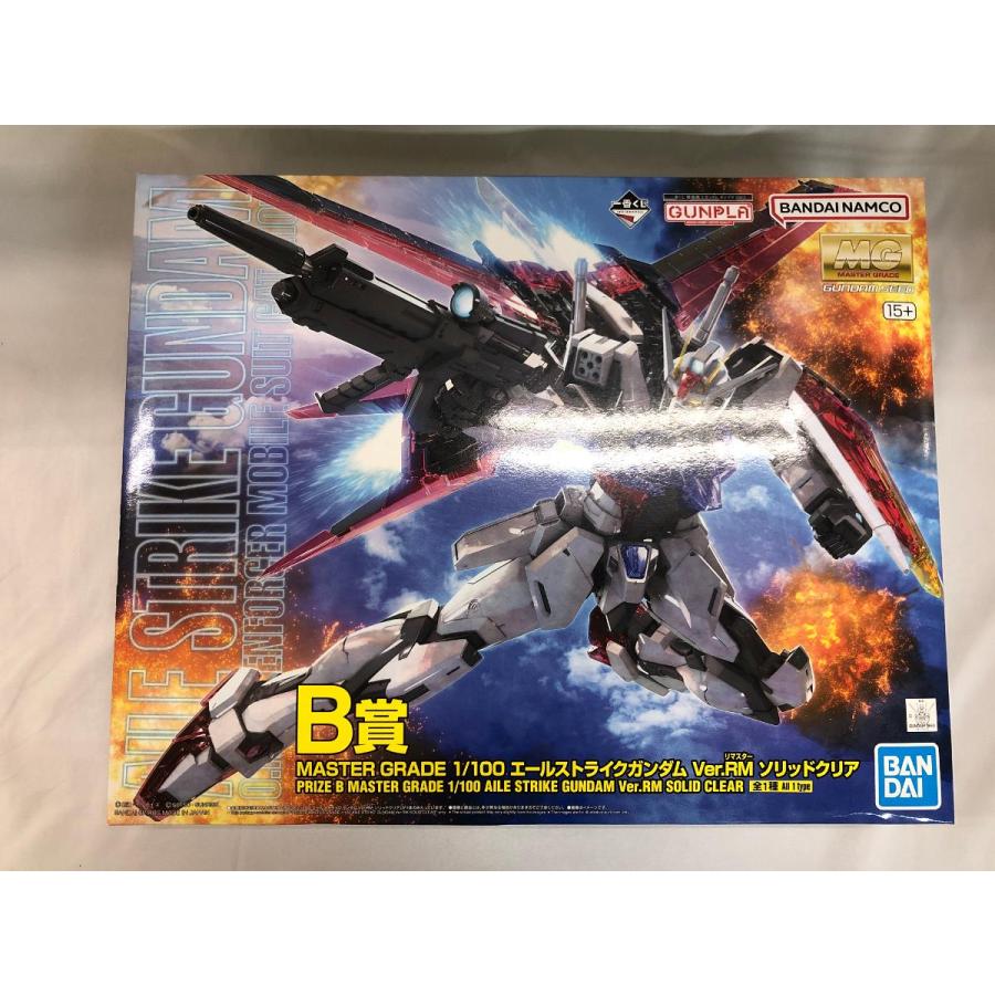 未開封】1/100 MG エールストライクガンダム Ver.RM ソリッドクリア 一