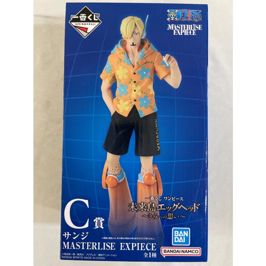 ワンピース 一番くじ　エッグヘッド　C賞サンジ　D賞くま　おまけ 未開封】C賞 サンジ MASTERLISE EXPIECE 一番くじ ワンピース
