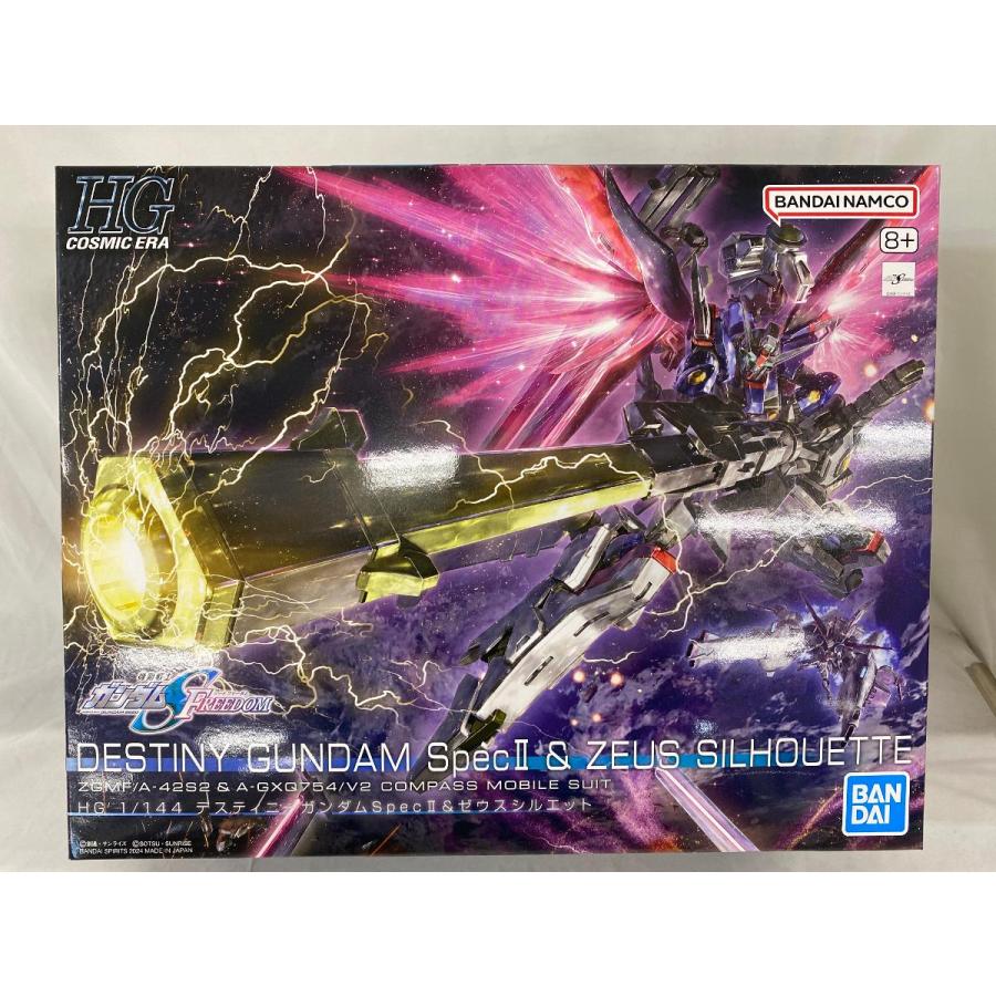 HG デスティニーガンダムSpecII＆ゼウスシルエット 新品未開封 HG 1/144 デスティニーガンダムSpecII&ゼウスシルエット