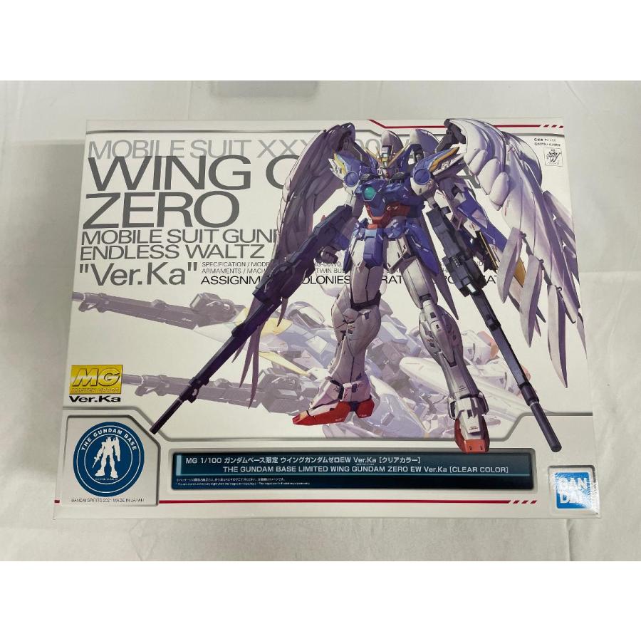 未開封】MG 1/100 ガンダムベース限定 ウイングガンダムゼロEW Ver.Ka