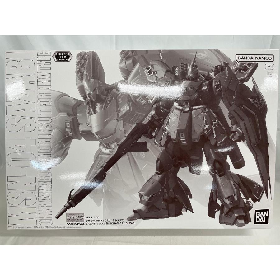 ♪【未開封】MG 1/100 サザビー Ver.Ka メカニカルクリア 「機動戦士ガンダム 逆襲のシャア」 イベント限定■＊同梱不可