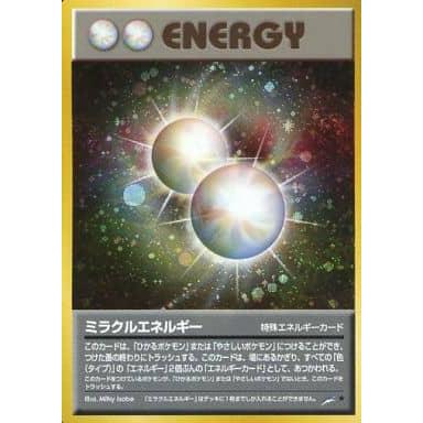ミラクルエネルギー ☆ [旧裏面] 闇、そして光へ… 傷有り ポケモン 