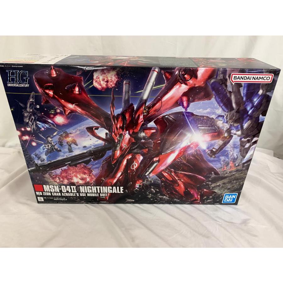 BANDAI - HGUC ナイチンゲール 1/144 機動戦士ガンダム逆襲のシャア　新品未開封 再販】機動戦士ガンダム 逆襲のシャア HGUC 1/144
