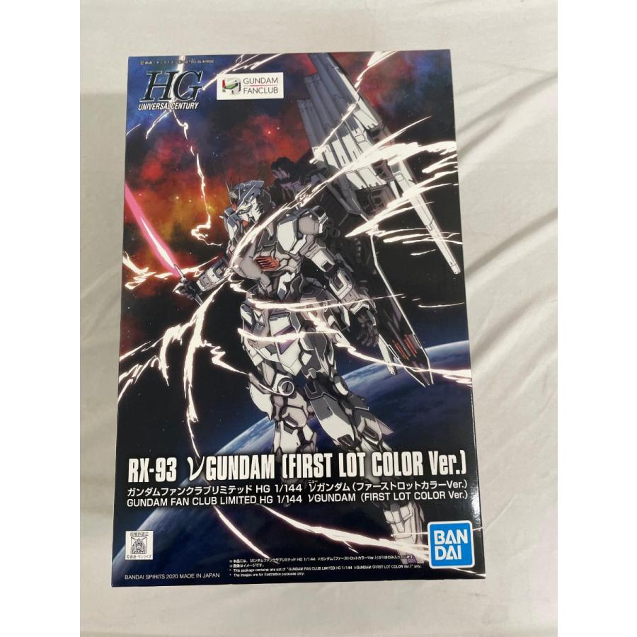 未開封】バンダイ ガンダムファンクラブリミテッド HG νガンダム