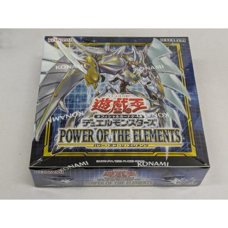 遊戯王 パワーオブジエレメンツ 未開封BOX 遊戯王OCGデュエルモンスターズ POWER OF THE ELEMENTS BOX(初回