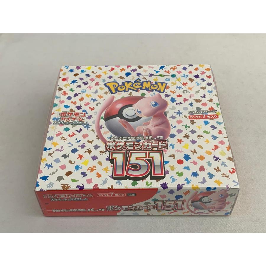 ポケモンカード151BO 未開封 シュリンク付き ポケモンカード151 シュリンク付き 未開封 4box