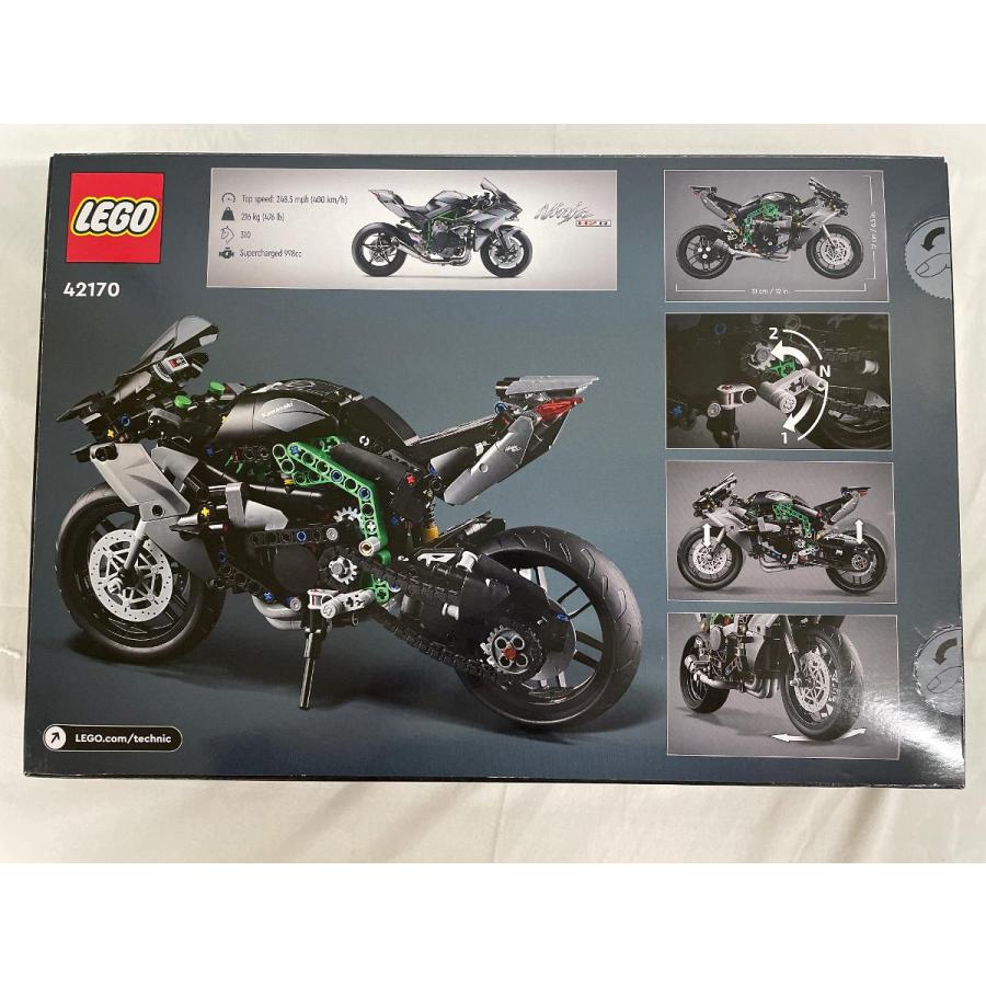 未開封】LEGO Kawasaki Ninja H2R バイク 「レゴ テクニック」 42170