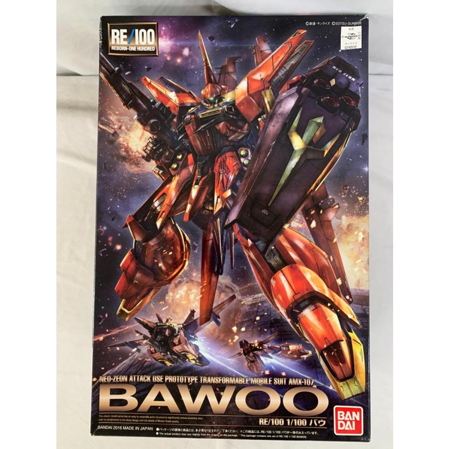 BANDAI - RE/100 AMX-107 バウ【未開封品】 未開封】RE/100 機動戦士ガンダムZZ AMX-107 バウ 1/100スケール