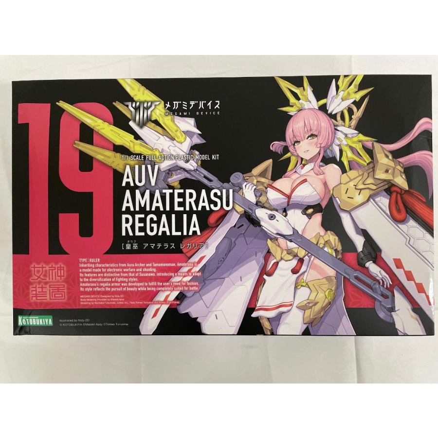 新品未開封　アマテラスレガリア　プラモデル 未開封】メガミデバイス 皇巫 アマテラス レガリア 全高約180mm 1/1