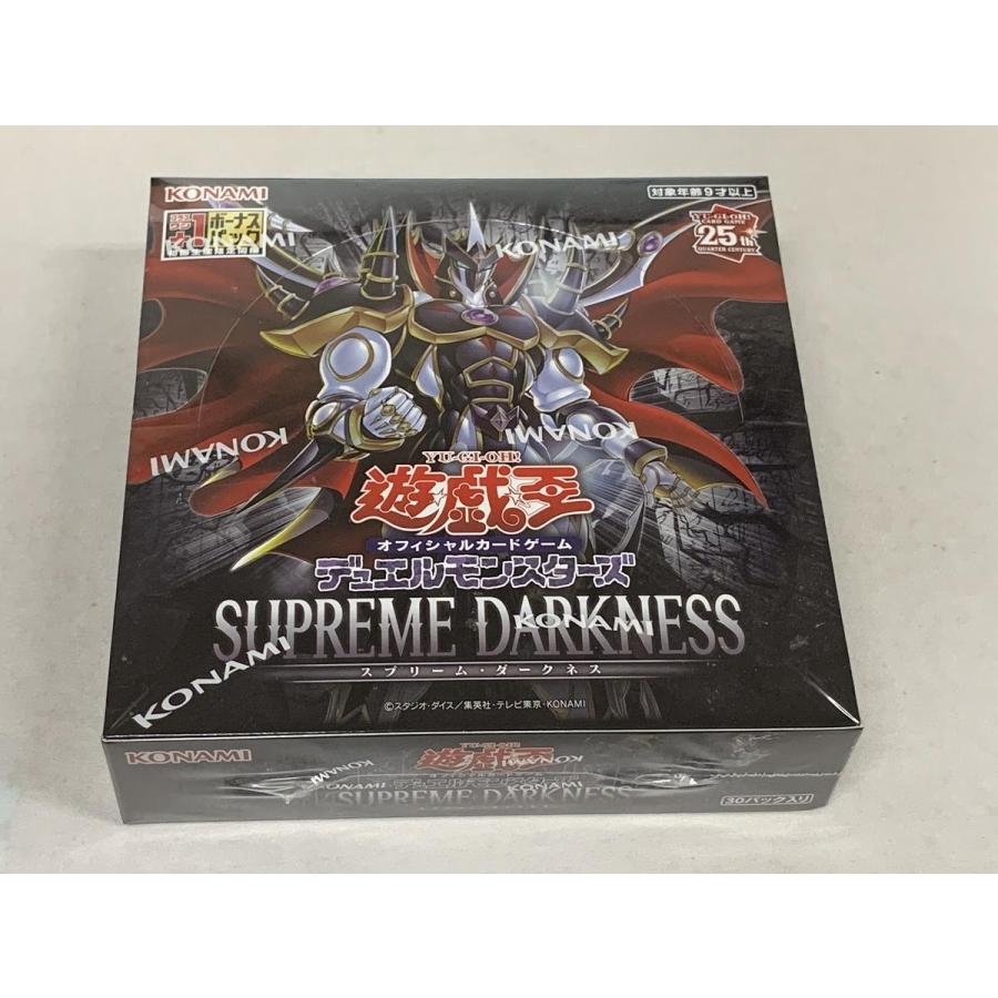 遊戯王　スプリームダークネス　6BOX 未開封　シュリンク付き SUPREME DARKNESS(シュリンク未開封BOX) 遊戯王OCG : ネットオフ もえ