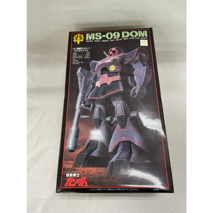 プラモデル　ドム MS-09　1/100 ※未使用品 未開封】1/100 ジオン軍重モビルスーツ リアルタイプ MS-09 ドム(機動