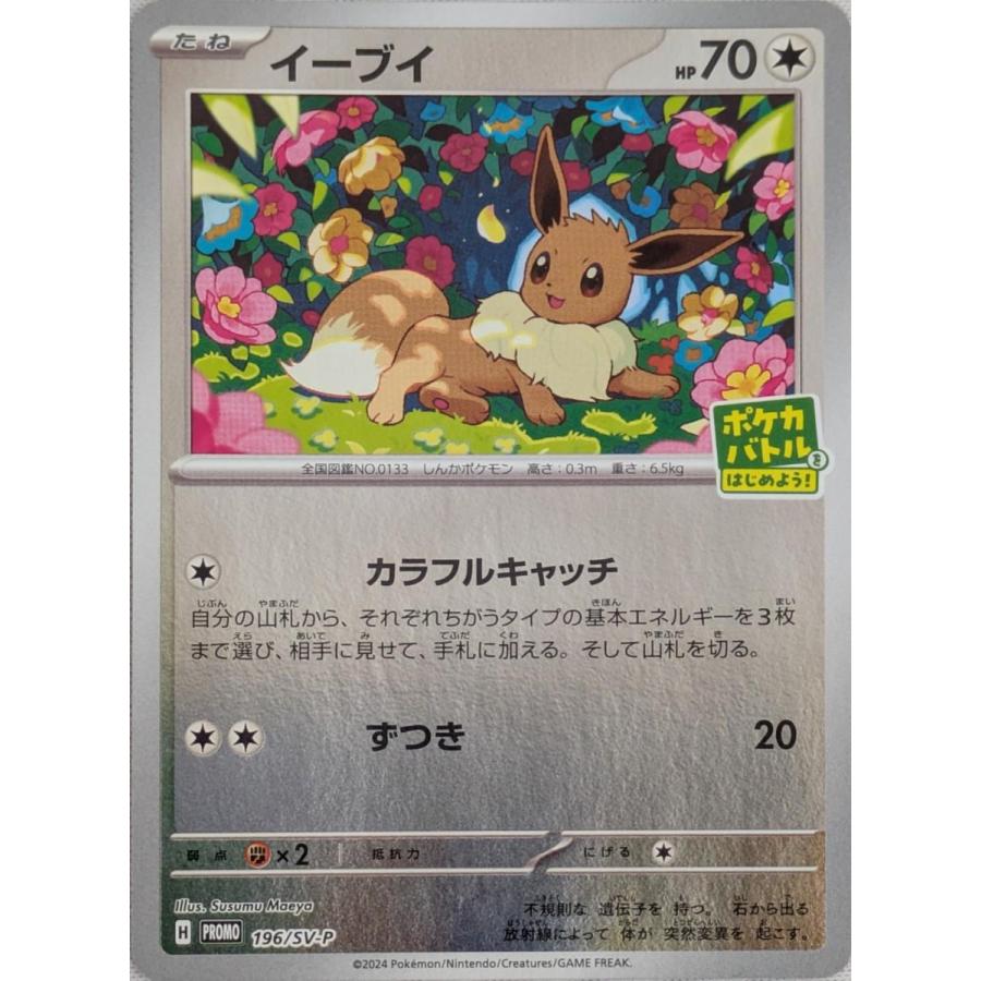 イーブイ [ポケカバトルをはじめよう！] 196/SV-P 傷有り ポケモン