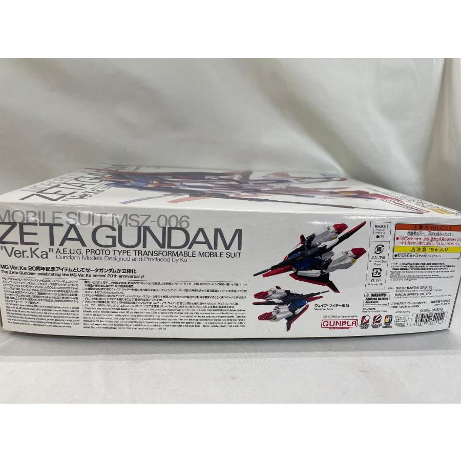 MG 機動戦士Zガンダム ゼータガンダム Ver.Ka　未使用品 未開封】ゼータガンダム Ver.Ka (MG) 機動戦士Zガンダム