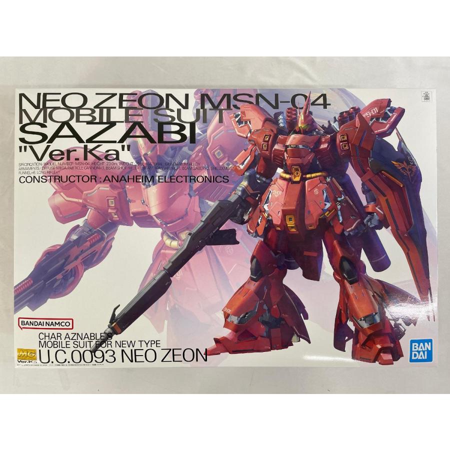 ♪【未開封】MG 1/100 MSN-04 サザビー Ver.Ka プラモデル□＊同梱不可